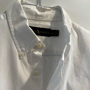 White Medium Ralph Lauren Shirt
